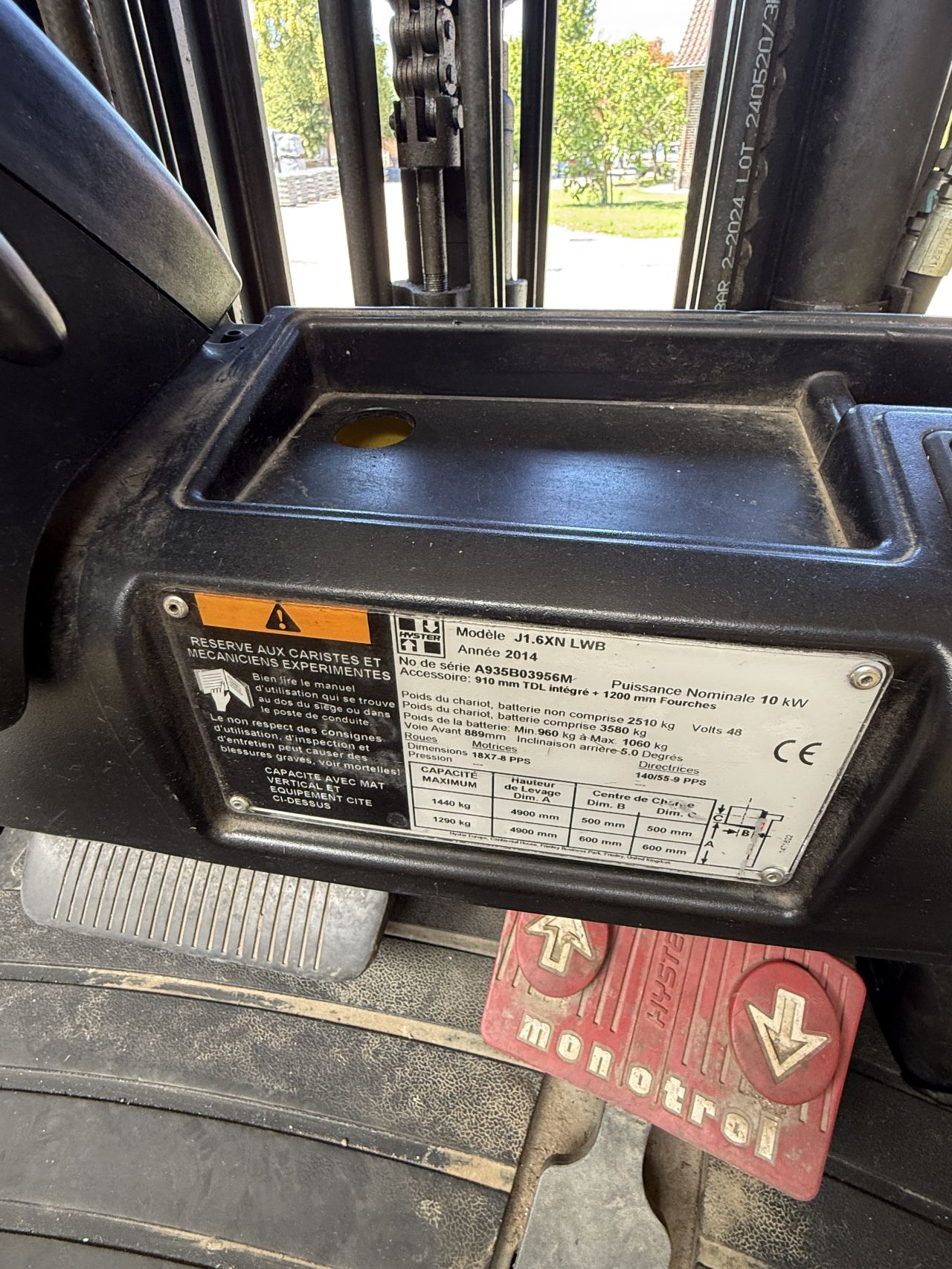 Hyster heftruck