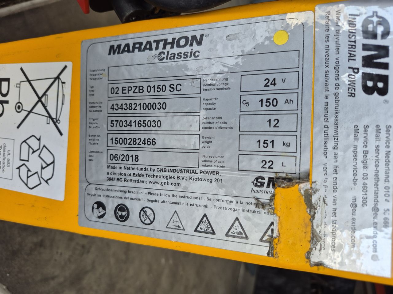 Jungheinrich EJC 110 bj 2009 duplo 2.980 mm accu bj 2018