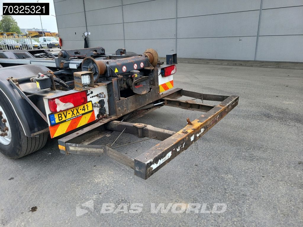 Scania P380 8X2 NL-Truck Hiab 211 E-3 Hipro Kran Crane VDL S-21-6200 hoolift Euro 5