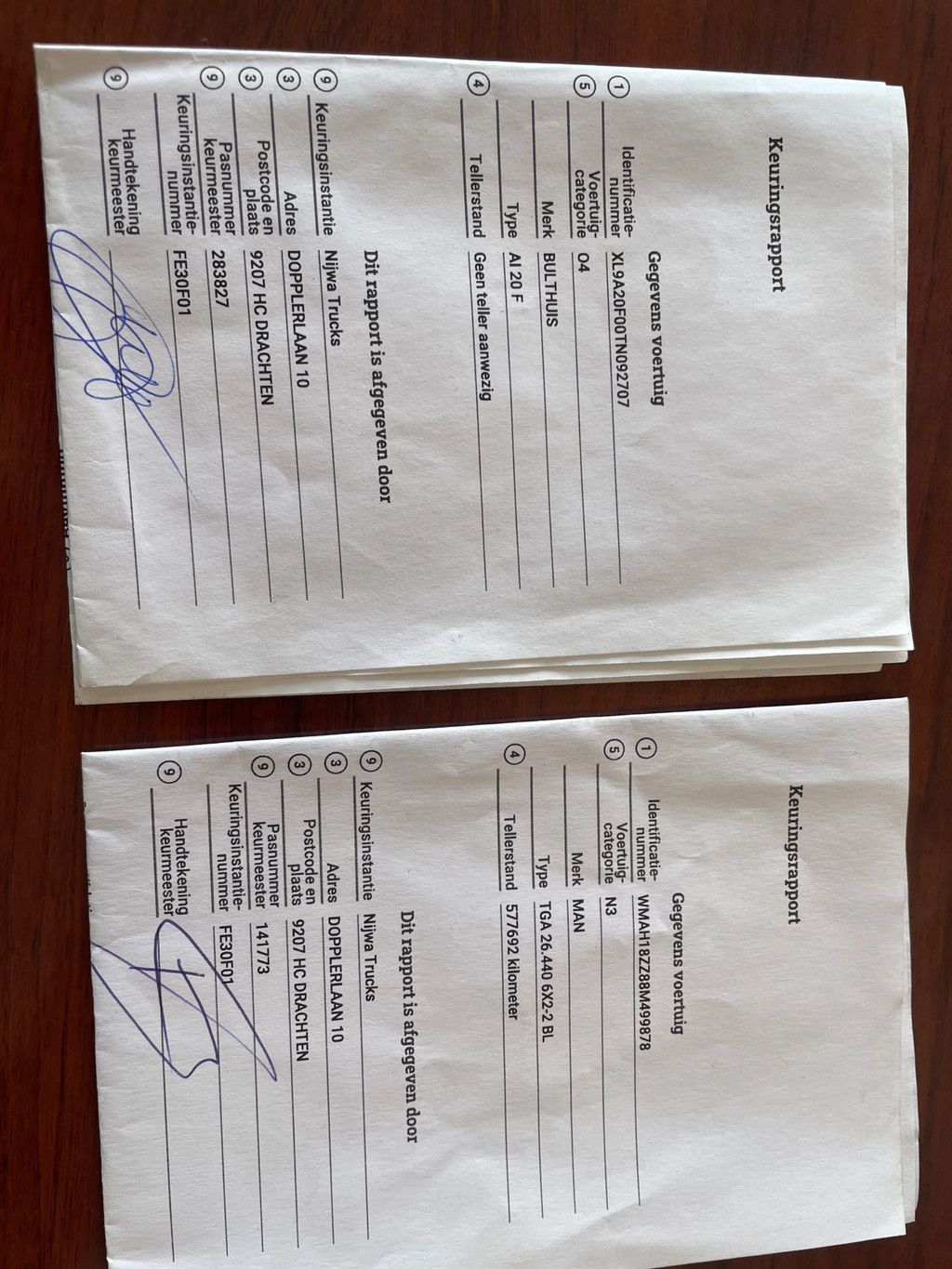MAN TGA 26.440 6x2 Haaksysteem 20 T combie