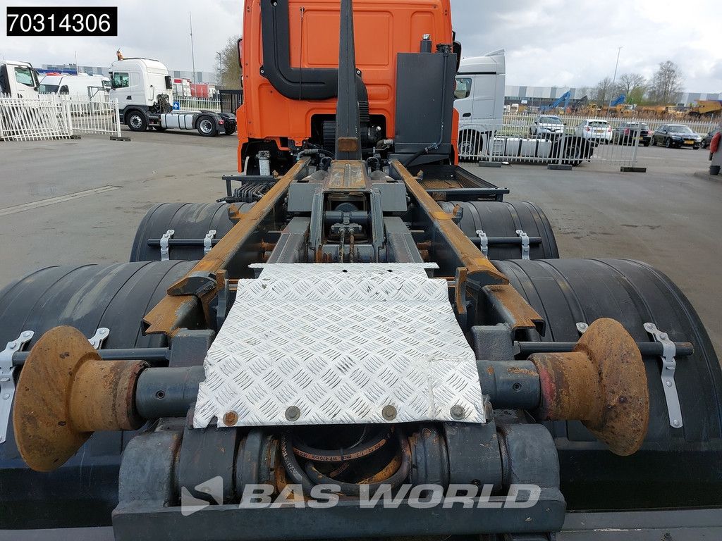 DAF CF 460 6X4 25Tons AJK containersystem Steelsuspension Big-Axle Automatic Euro 6