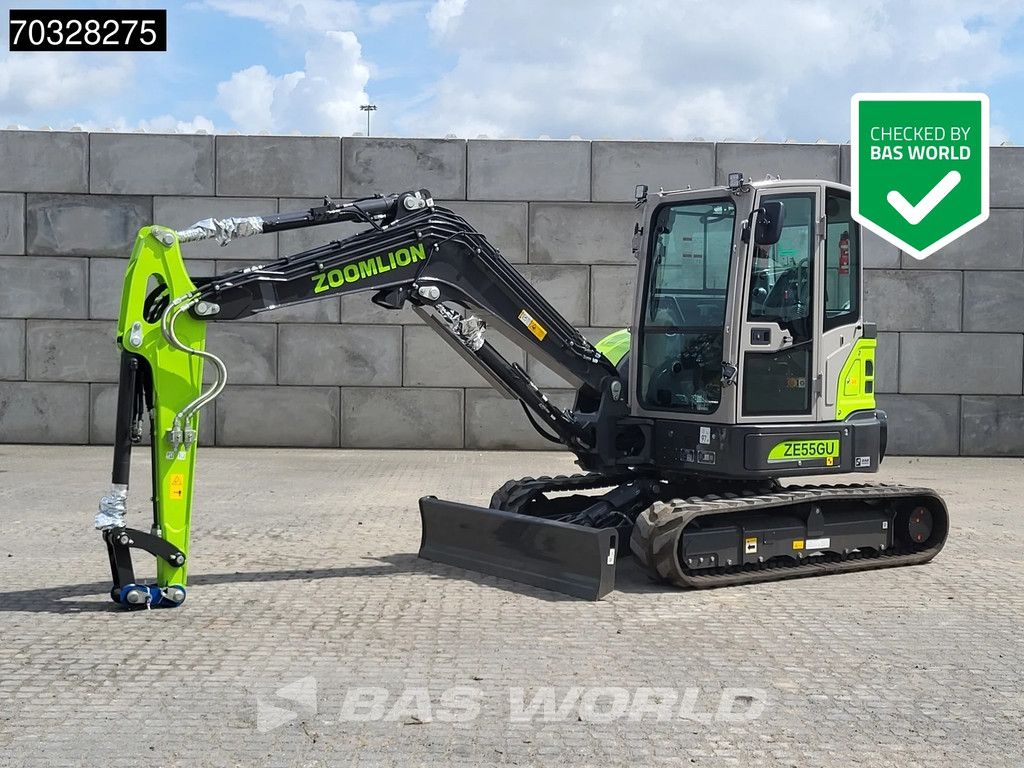 Zoomlion ZE55 GU KUBOTA ENGINE - CE CERTIFIED - PRICE ON REQUEST