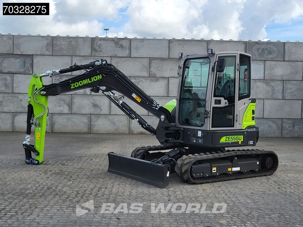 Zoomlion ZE55 GU KUBOTA ENGINE - CE CERTIFIED - PRICE ON REQUEST