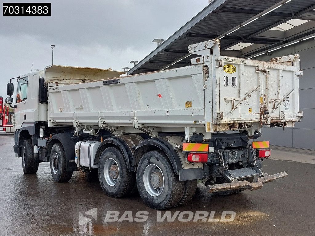 DAF CF 510 8X4 12m3 Meiller 2-way tipper Steel suspension Big-Axle Sleepercab Euro 6