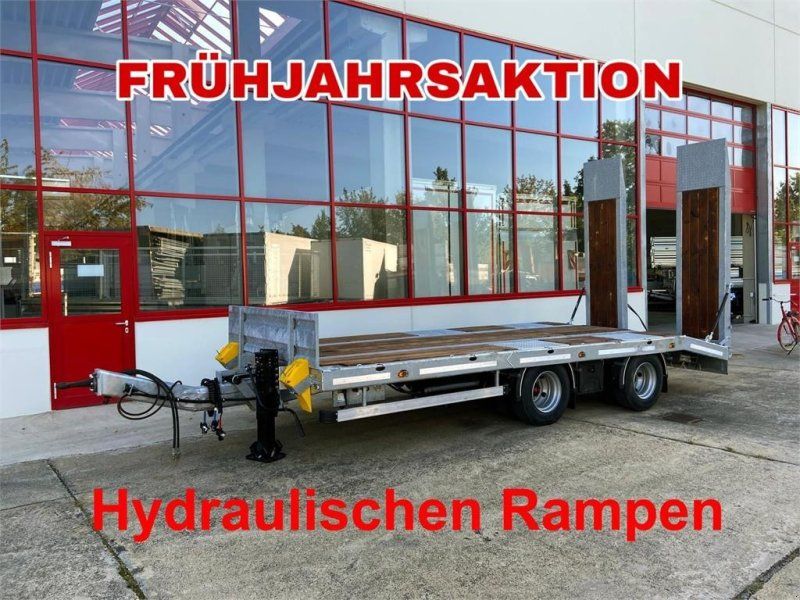 Möslein TT21-6,5 hydr 21 t Tandemtieflader, hydr. Rampen,