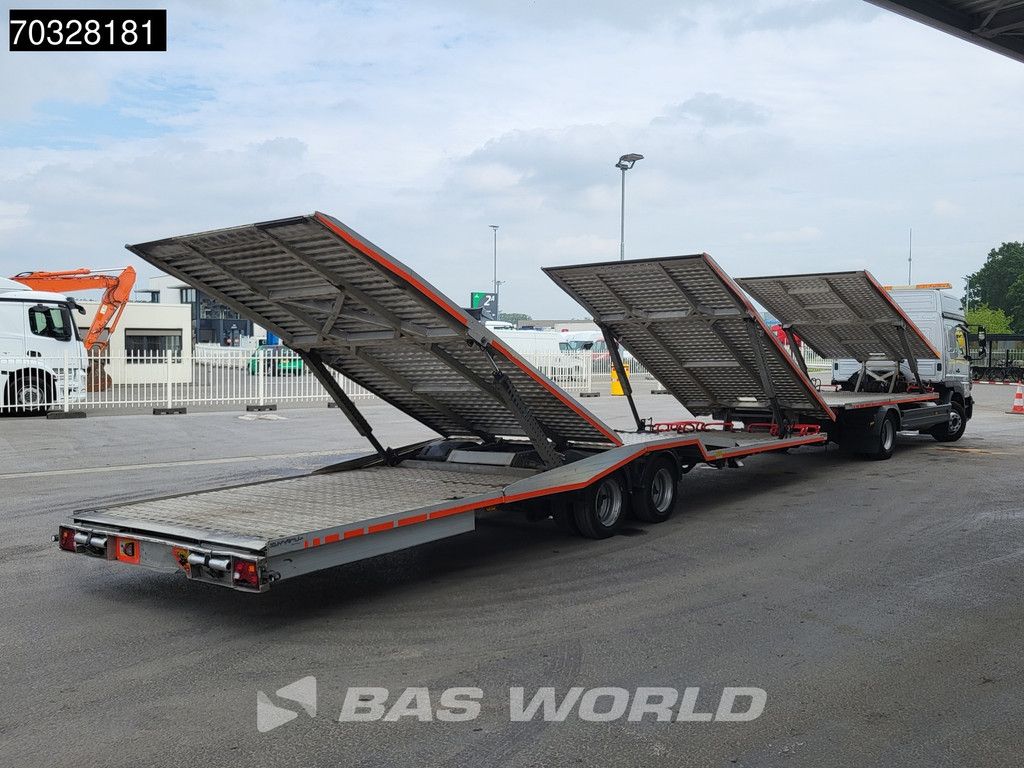 Mercedes Atego 1230 4X2 Kuvvetli car transporter 6 spots Hydraulic Winch Automatic Euro 6