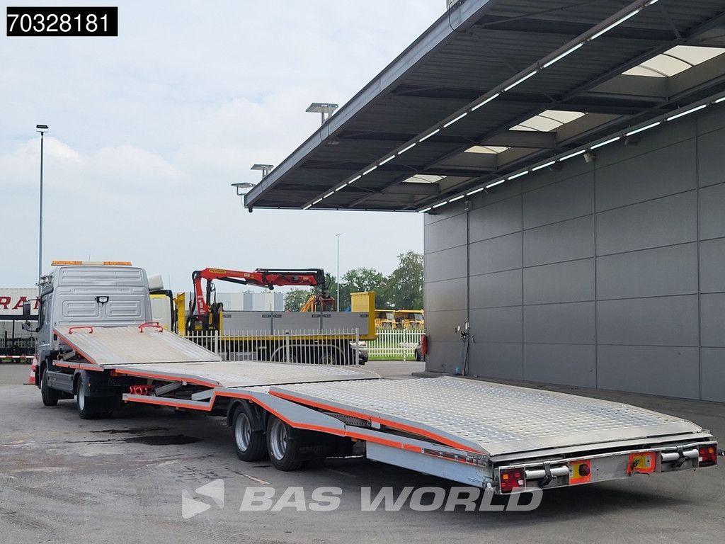 Mercedes Atego 1230 4X2 Kuvvetli car transporter 6 spots Hydraulic Winch Automatic Euro 6