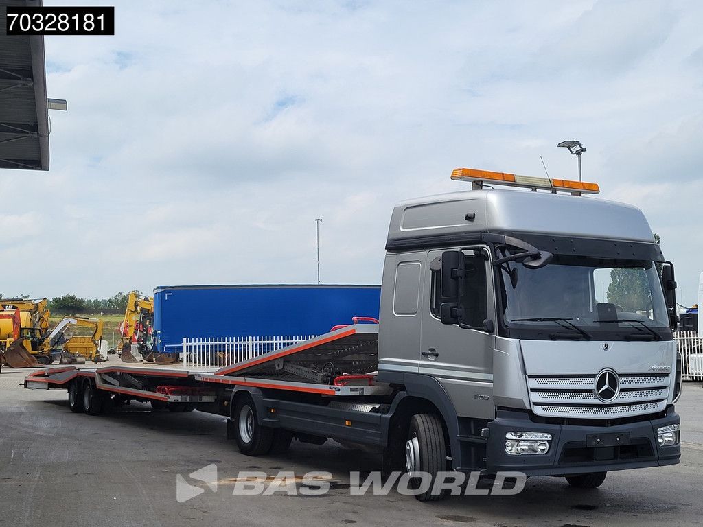 Mercedes Atego 1230 4X2 Kuvvetli car transporter 6 spots Hydraulic Winch Automatic Euro 6