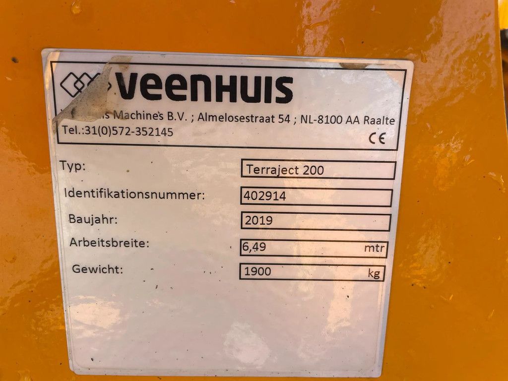 Veenhuis Terraject 200 bouwland injecteur