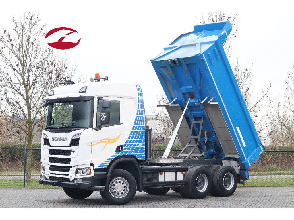 Scania R580 V8 NGS 6X4 | FULL STEEL | RETARDER | EURO 6 | BIG AXLES
