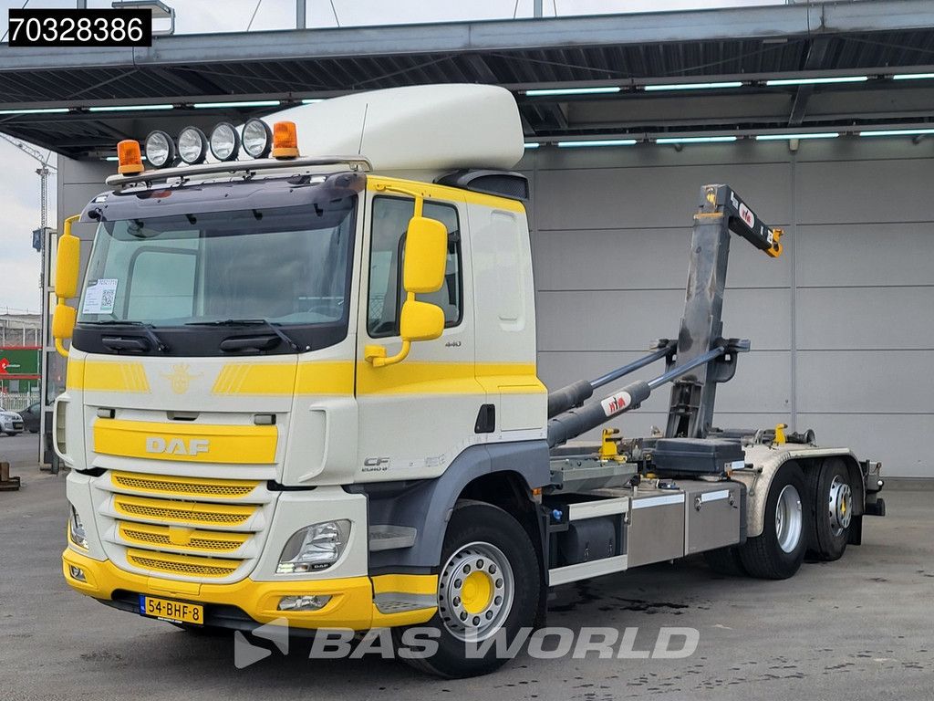 DAF CF CF 440 6X2 Palfinger PK19.001 SLD Hook Crane Container FAN APK 01-2027 Euro 6