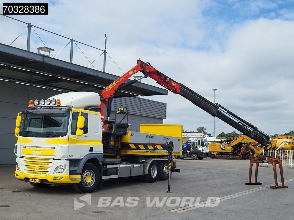 DAF CF CF 440 6X2 Palfinger PK19.001 SLD Hook Crane Container FAN APK 01-2027 Euro 6