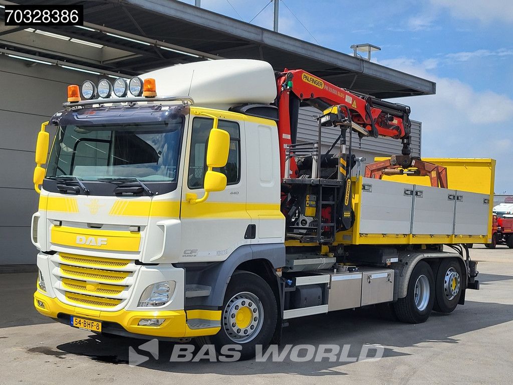 DAF CF CF 440 6X2 Palfinger PK19.001 SLD Hook Crane Container FAN APK 01-2027 Euro 6
