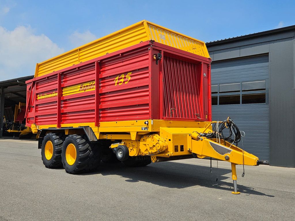 Schuitemaker Rapide 135 opraapwagen/silagewagen