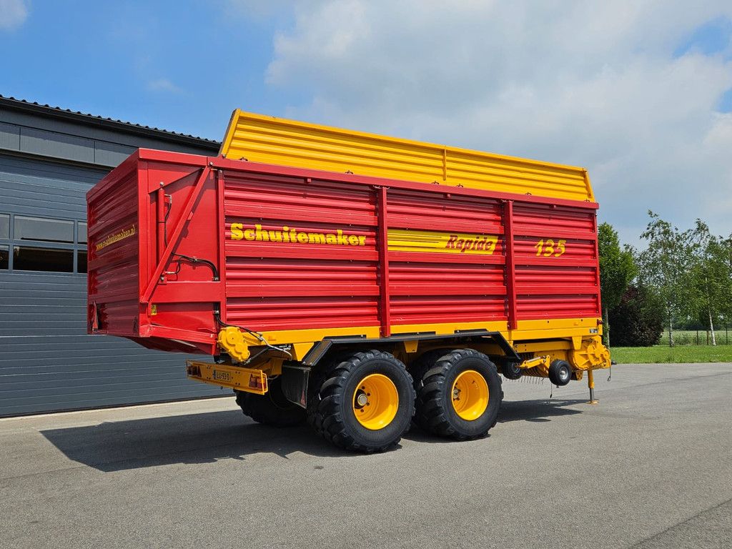 Schuitemaker Rapide 135 opraapwagen/silagewagen