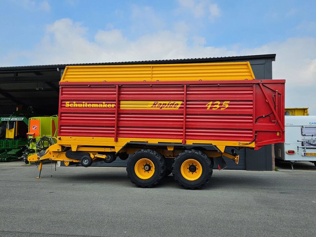 Schuitemaker Rapide 135 opraapwagen/silagewagen