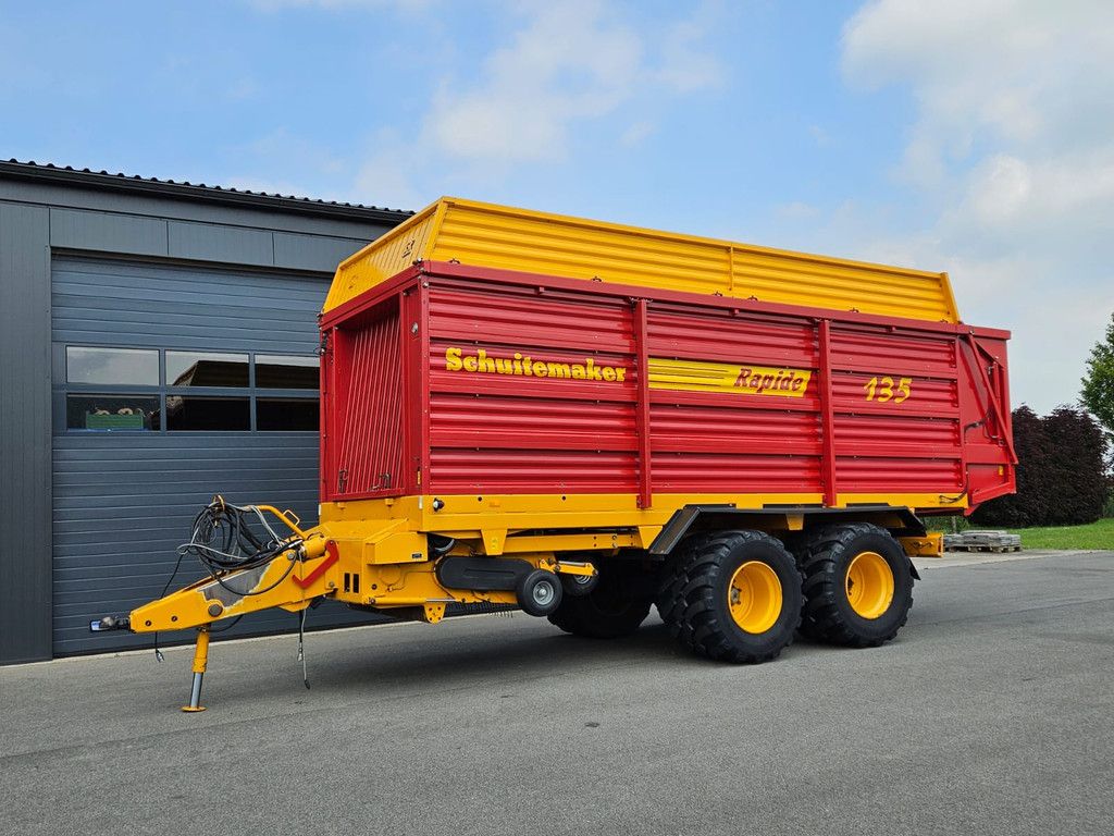 Schuitemaker Rapide 135 opraapwagen/silagewagen