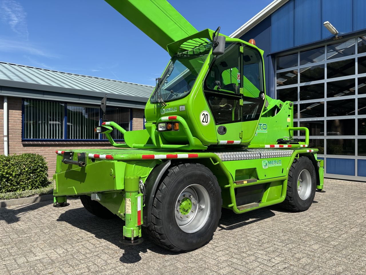 Merlo Roto 45.21 MCSS zeer netjes voorzien van remote & werkkooi