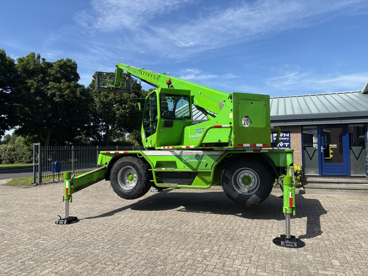 Merlo Roto 45.21 MCSS zeer netjes voorzien van remote & werkkooi