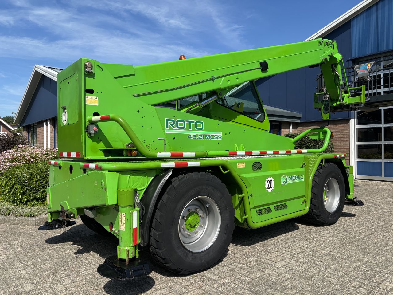 Merlo Roto 45.21 MCSS zeer netjes voorzien van remote & werkkooi