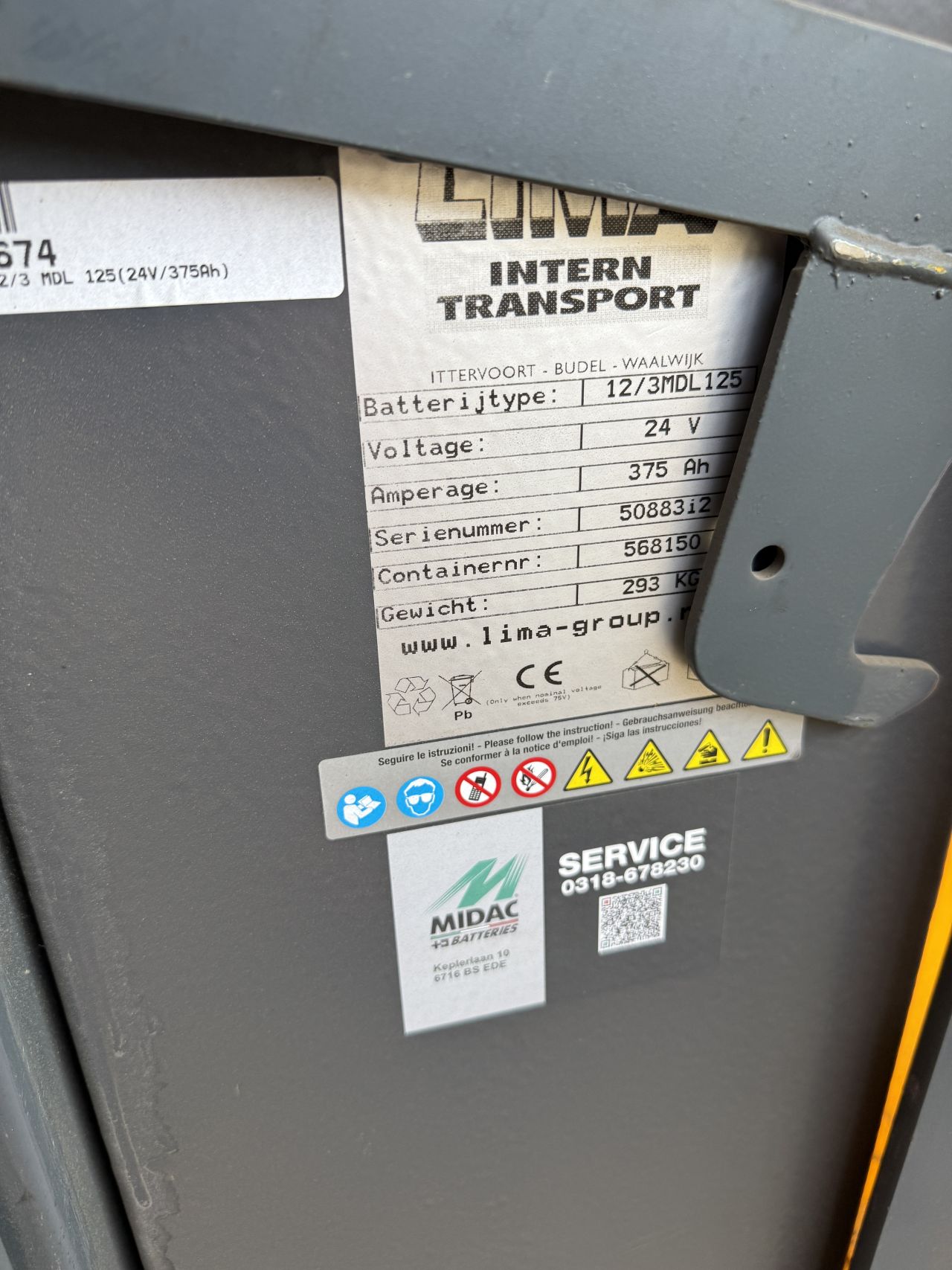 Jungheinrich palletwagen