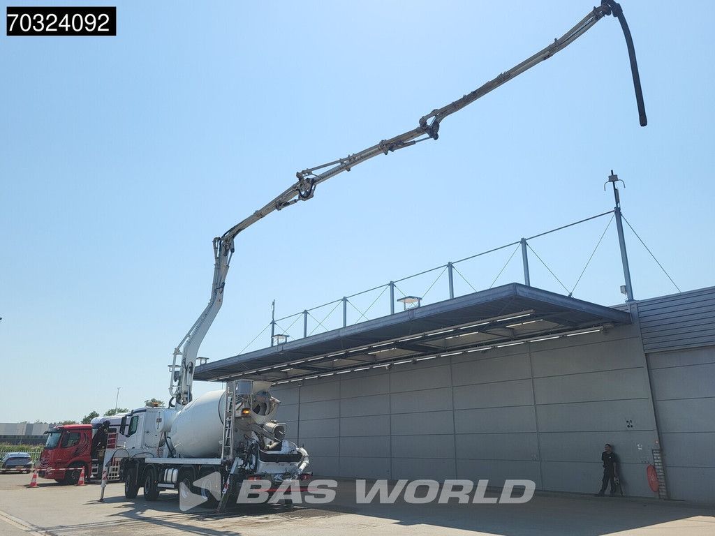 Mercedes Arocs Arocs 3253 8X4 28mtr CIFA MK28L-80-RH-PB607 PUMI 8m3 Mixer Full Steel Euro 6