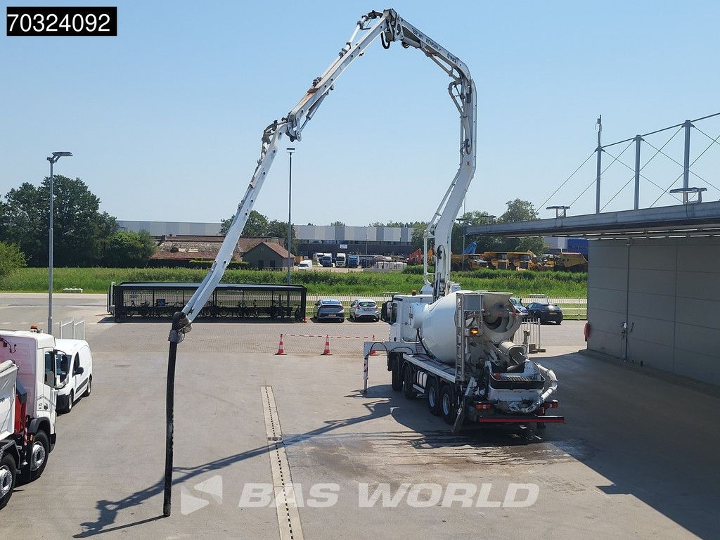 Mercedes Arocs Arocs 3253 8X4 28mtr CIFA MK28L-80-RH-PB607 PUMI 8m3 Mixer Full Steel Euro 6