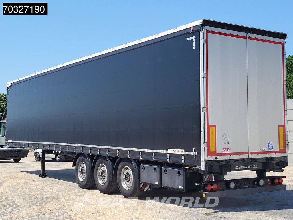 Schwarzmüller Lift + Sliding Roof Lift Axle Hubdach