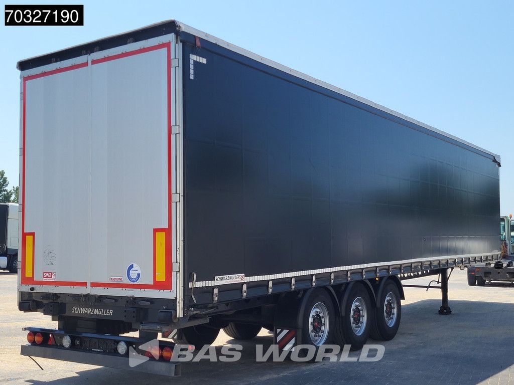 Schwarzmüller Lift + Sliding Roof Lift Axle Hubdach