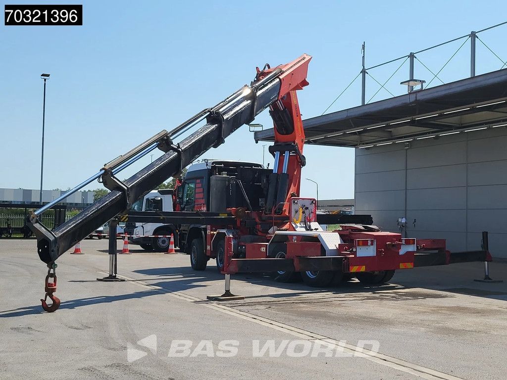 Mercedes Actros 4151 8X8 8x8 Palfinger PK150002 Crane Kran Full Steel Automatic Euro 5