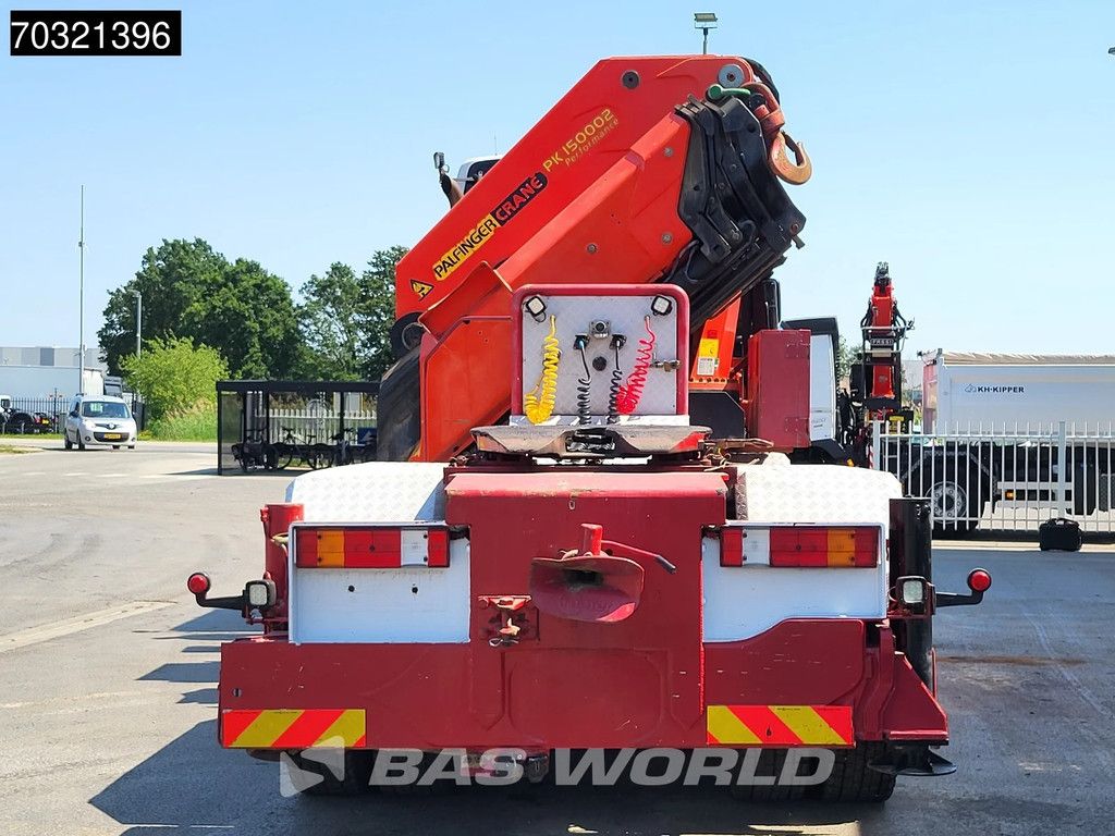 Mercedes Actros 4151 8X8 8x8 Palfinger PK150002 Crane Kran Full Steel Automatic Euro 5