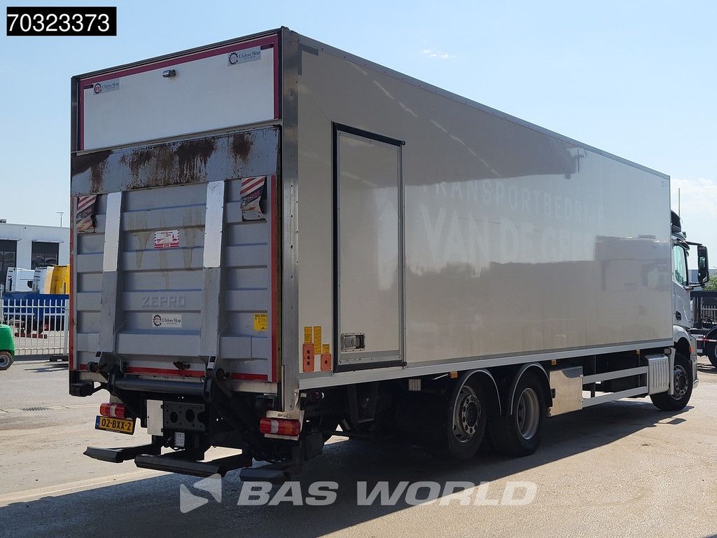 Mercedes Antos Antos 2533 6X2 NL-Truck 970cm box 2000kg Ladebordwand box heating Automatic Euro 6