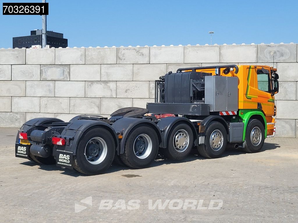 Scania P P420 10X4 150T! Full-Air Retarder Lift+Lenkachse PTO Standklima Leder