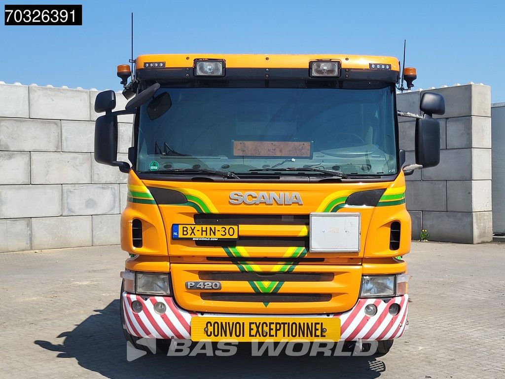 Scania P P420 10X4 150T! Full-Air Retarder Lift+Lenkachse PTO Standklima Leder