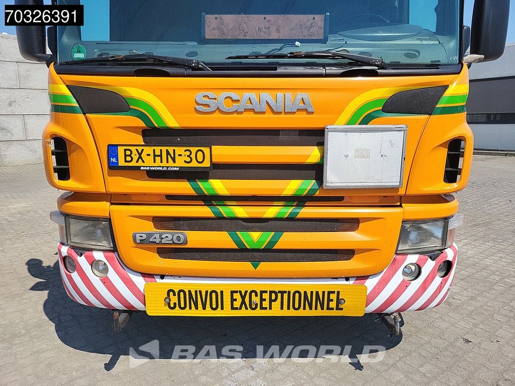 Scania P P420 10X4 150T! Full-Air Retarder Lift+Lenkachse PTO Standklima Leder