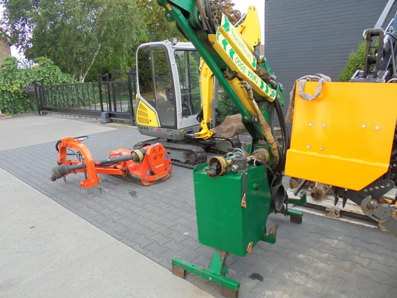 Spaerhead twiga 3000 frontaanbouw
