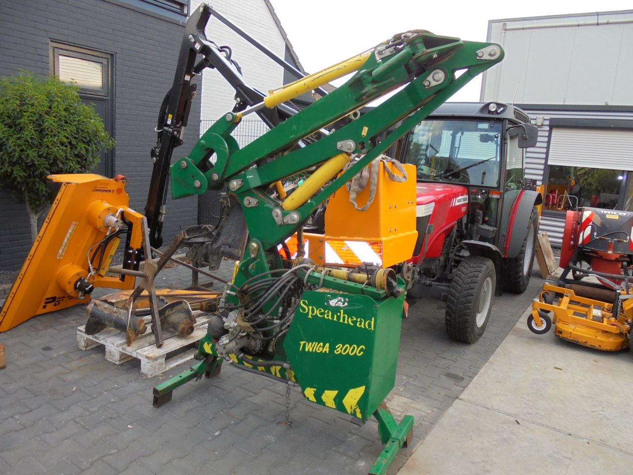 Spaerhead twiga 3000 frontaanbouw