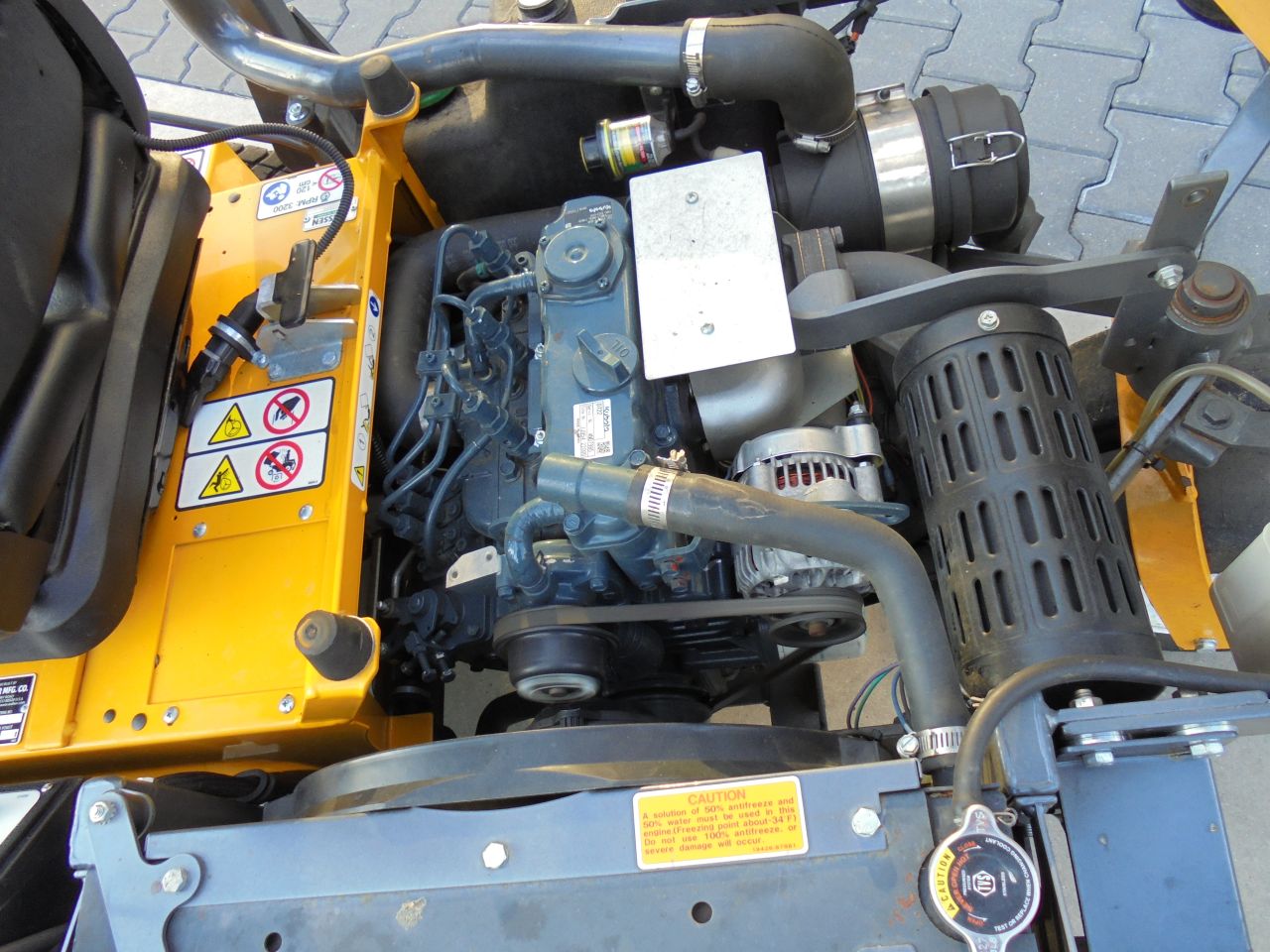 Walker zero turn diesel 517 uur cirkelmaaier
