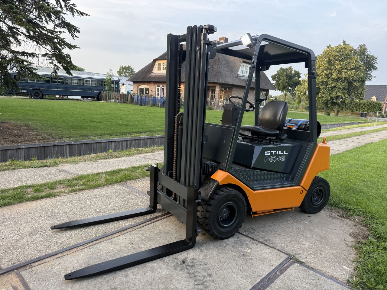 Still 2500KG LPG heftruck 3-delige containermast + verlichting
