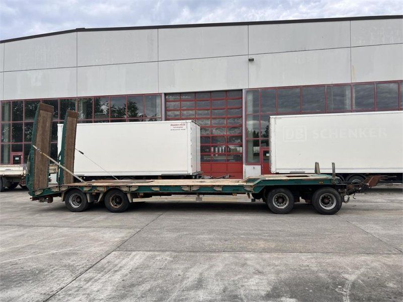 Humbaur HTD 409525-4A 4 Achs Tieflader, kein Müll