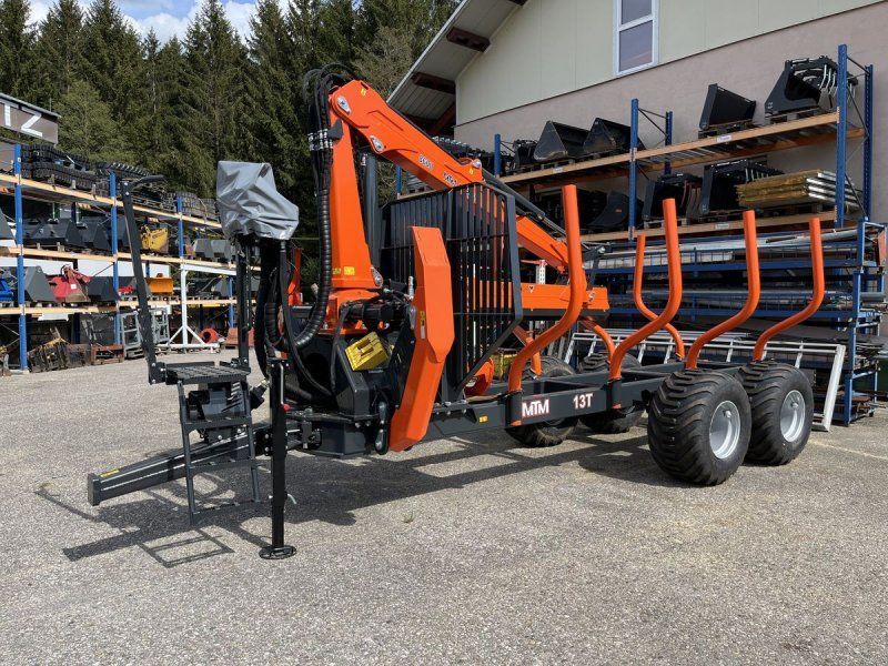 MTM 13T Rückewagen mit 8600 Forstkran