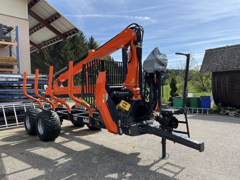 MTM 13T Rückewagen mit 8600 Forstkran