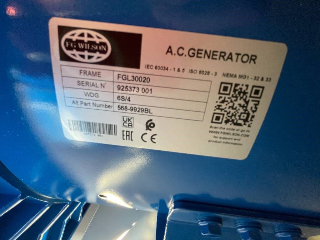 FG Wilson P88-3 - 88 kVA Genset - DPX-16007