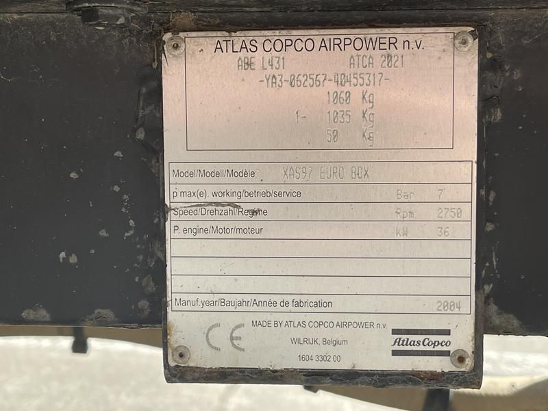 Atlas Copco XAS 97 DD