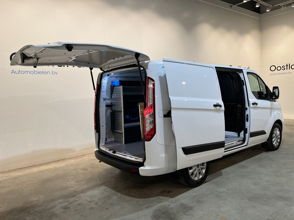 Ford Transit Custom 280 2.0 TDCI L1H1 Trend 130 PK / Servicebus / Sortimo Inrichting / Euro 6 / Airco / Camera / CarPlay / Cruise Control Adap. / Navigatie / Klep / 3-Zits / 55.000 KM !!