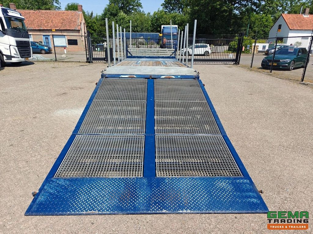 GS AV-2000 L MachineTransporter 6m - Hydr. Oprijramp - Centrale Smering - Rongpotten+Rongen - SAF-Assen - Trommelrem