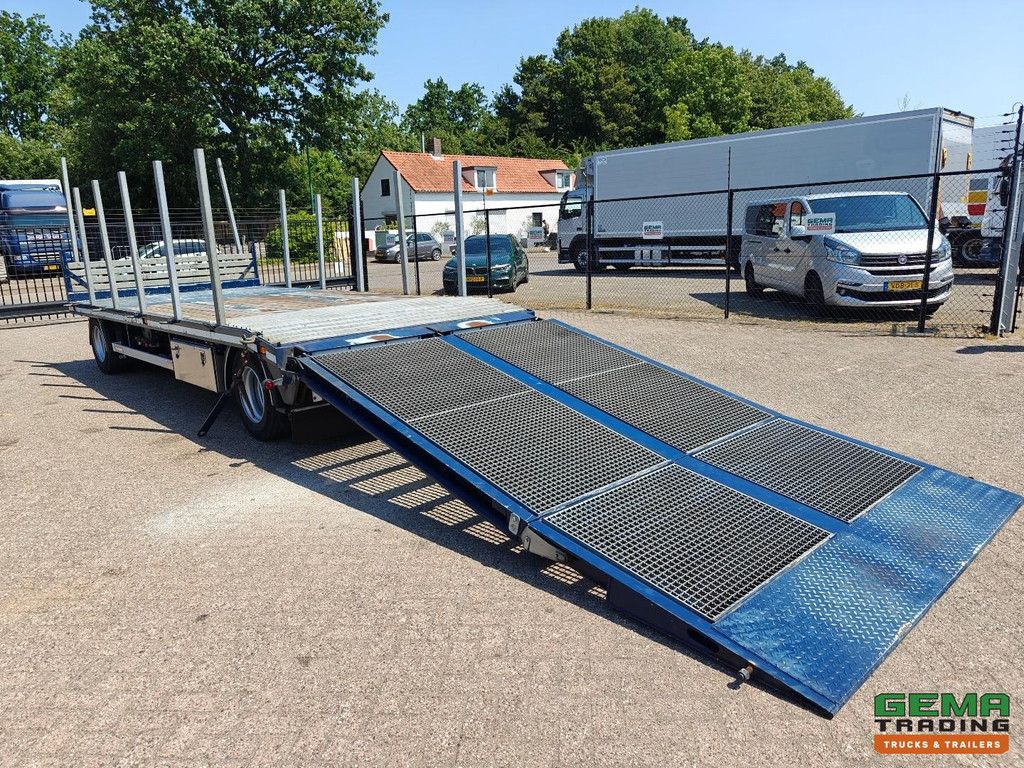 GS AV-2000 L MachineTransporter 6m - Hydr. Oprijramp - Centrale Smering - Rongpotten+Rongen - SAF-Assen - Trommelrem