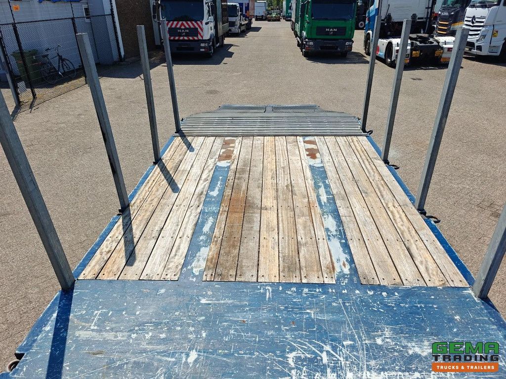 GS AV-2000 L MachineTransporter 6m - Hydr. Oprijramp - Centrale Smering - Rongpotten+Rongen - SAF-Assen - Trommelrem