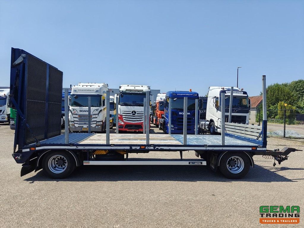 GS AV-2000 L MachineTransporter 6m - Hydr. Oprijramp - Centrale Smering - Rongpotten+Rongen - SAF-Assen - Trommelrem