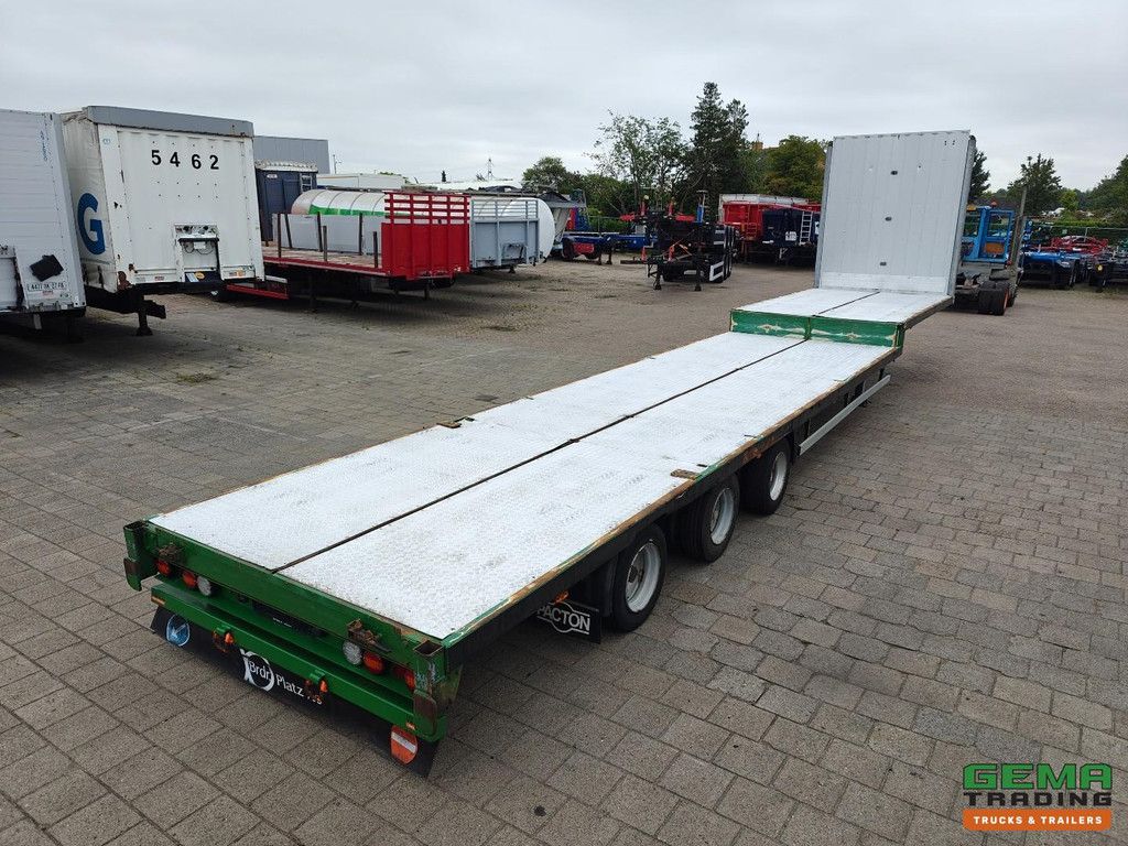 Pacton SXD3 Semi Dieplader 13.6m - NaLoopAs - Elektrisch Steunpoten - BpwEco As Trommel
